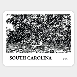 South Carolina USA Sticker